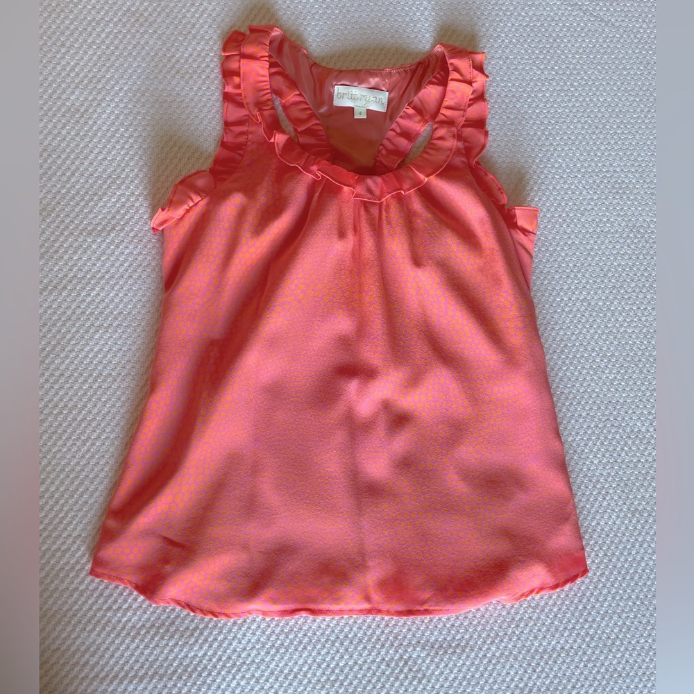 Britt Ryan Racerback Silk Top